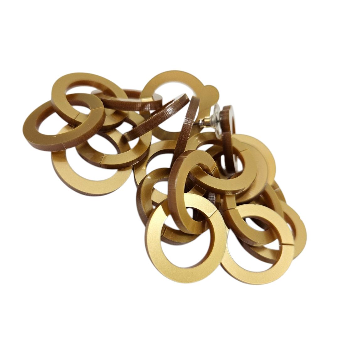 Orecchini Dieci Anelli