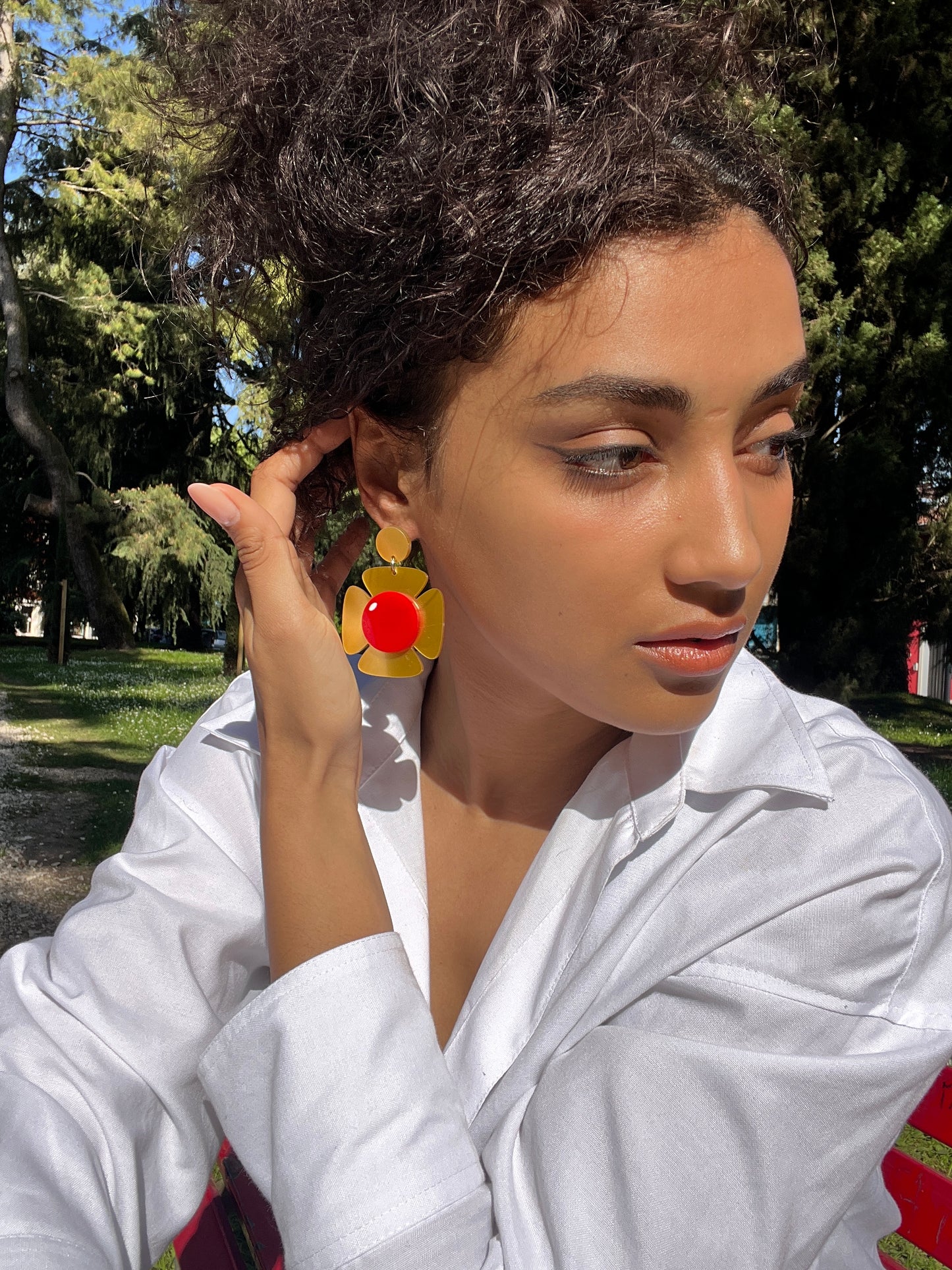 Orecchini Margherite Anni '60