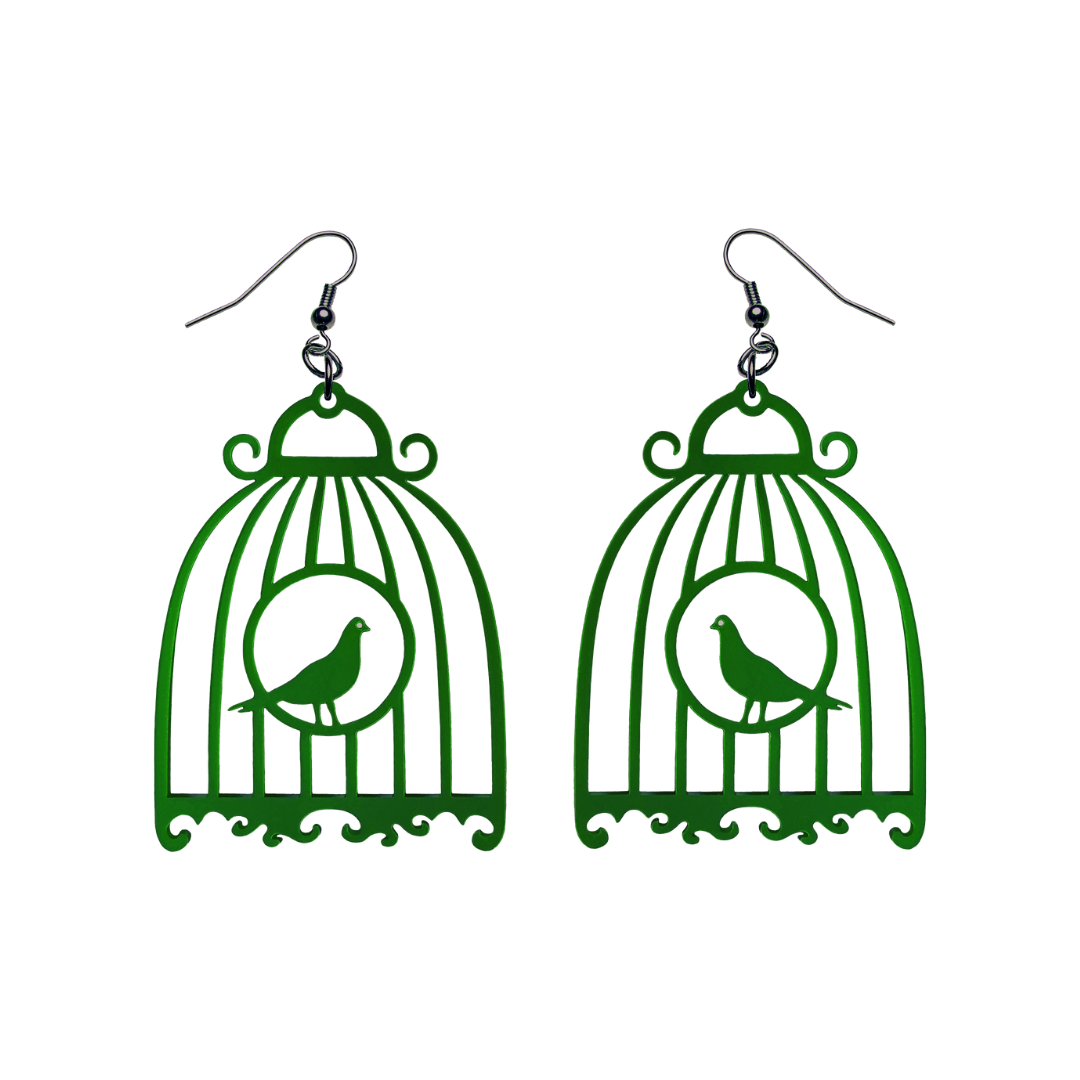 Orecchini Gabbia Aperta