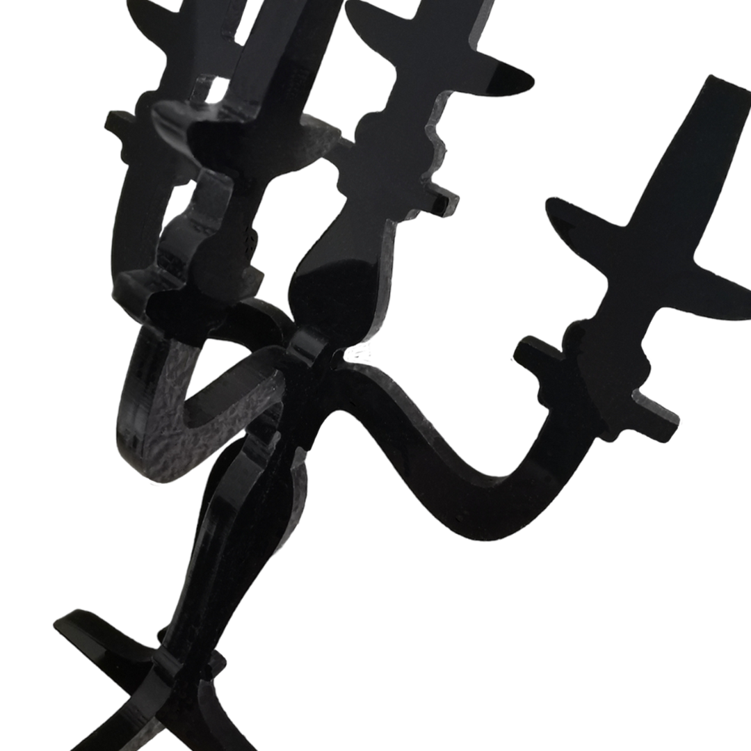 Orecchini Candelabro 3D