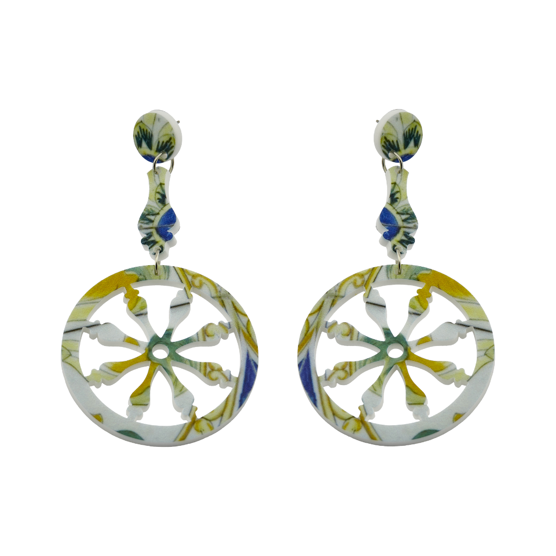 Orecchini Ruota di Carretto