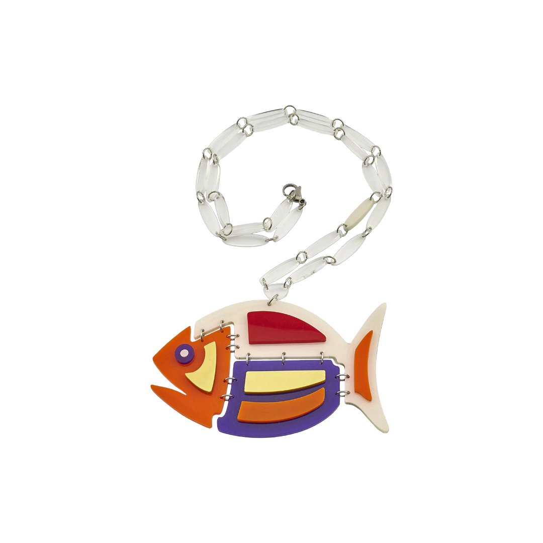 Collana Pesce Destrutturato