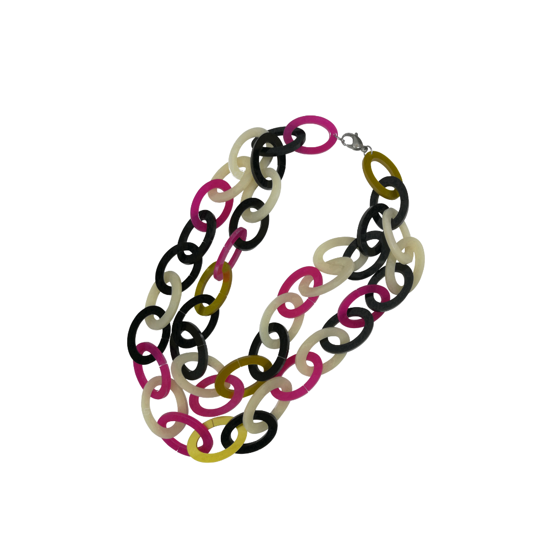 Collana Catena Corta Doppia