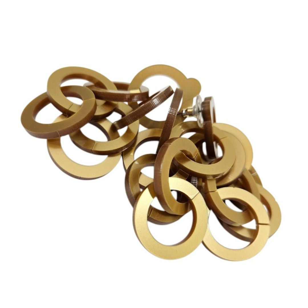 Orecchini Dieci Anelli