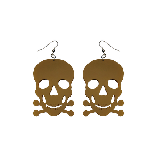 Orecchini Teschio