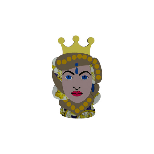 Spilla Testa di Moro Donna