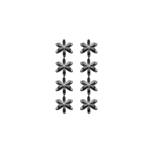 Orecchini Quattro Margherite Pendenti