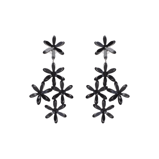 Orecchini Cinque Margherite Grappolo